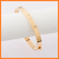 دستبند کارتیر لاو زرد تک وزن